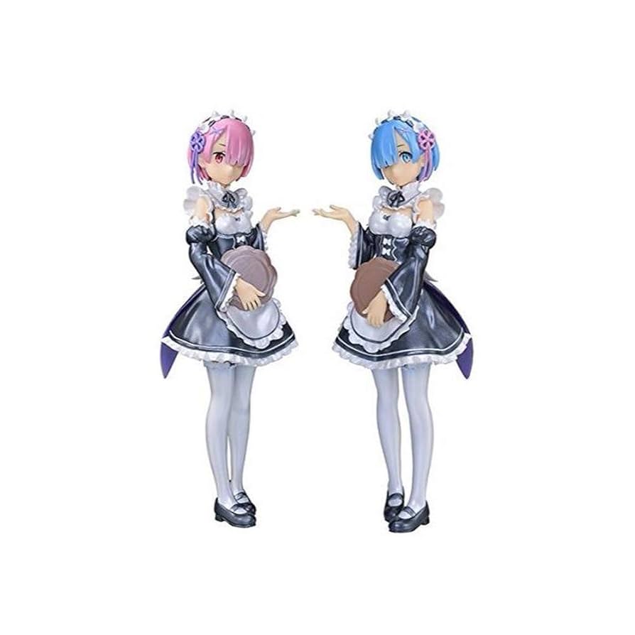 Amazon.co.jp: レム ラム プレミアムフィギュア 限定ver. セット